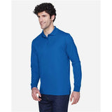 Men's Pinnacle Performance Long Sleeve Piqué Polo