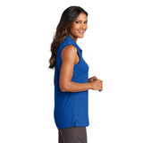 Port Authority® Women's Dry Zone® UV Micro-Mesh Sleeveless Polo