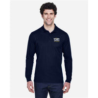 Men's Pinnacle Performance Long Sleeve Piqué Polo