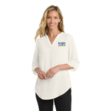 Port Authority® Women's 3/4-Sleeve Tunic Blouse