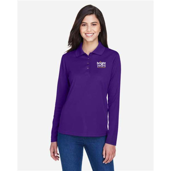 Women's Pinnacle Performance Long Sleeve Piqué Polo
