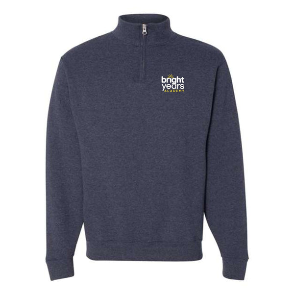 Unisex Nublend® Cadet Collar Quarter-Zip Sweatshirt